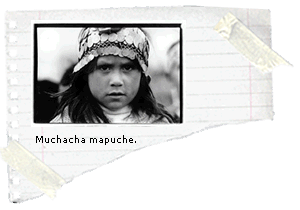 Muchacha mapuche.