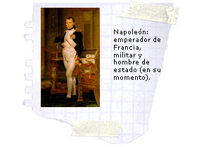 Napoleón, emperador de Francia, militar y hombre de estado.