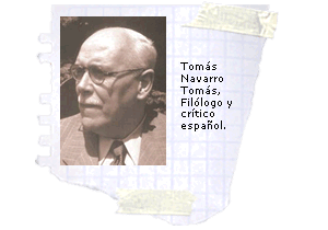 Toms Navarro Toms, Fillogo y crtico espaol.