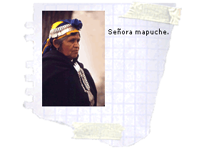 Señora mapuche.